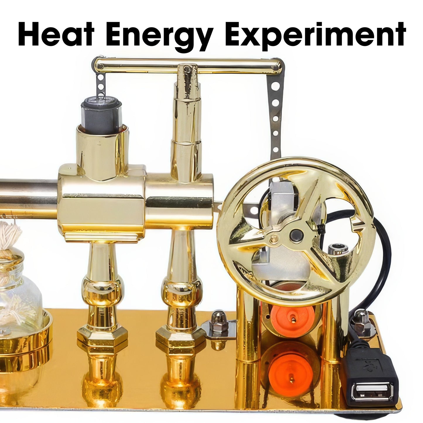 DIY Stirling Engine Model Kit – STEM Science Toy