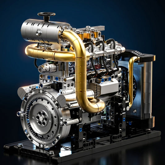 DIY Mechanical Diesel Engine Model Kit