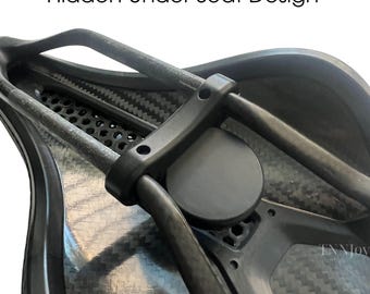 DIY Hidden AirTag Bike Mount Waterproof Anti Theft GPS Tracker Under Seat Saddle Holder Cycling Security Accessory