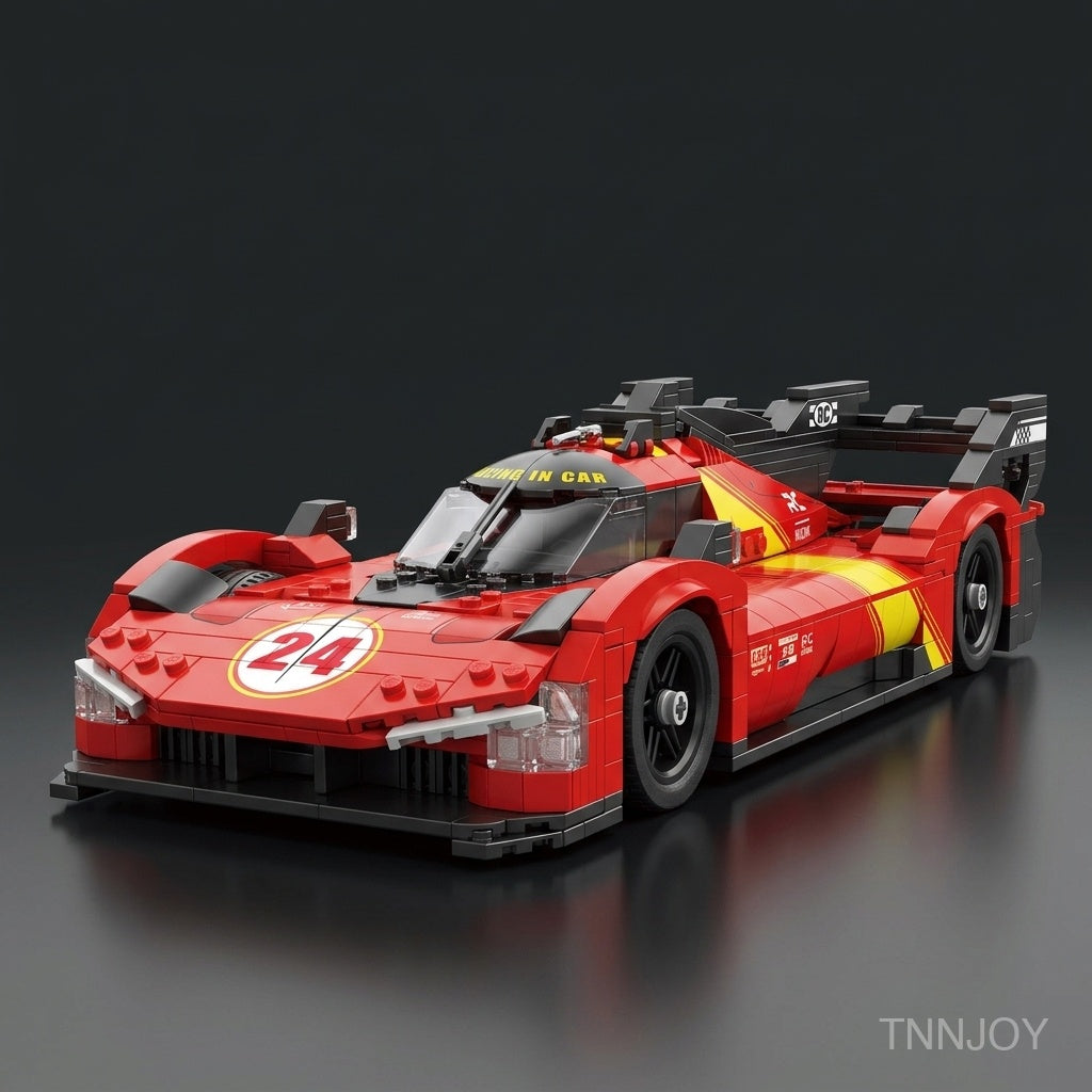 DIY STEM Racing Car Building Block Kit Technic Compatible 1370 Pcs Supercar Model Sport Vehicle Mechanical Project