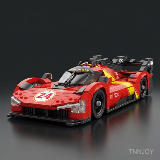 DIY STEM Racing Car Building Block Kit Technic Compatible 1370 Pcs Supercar Model Sport Vehicle Mechanical Project
