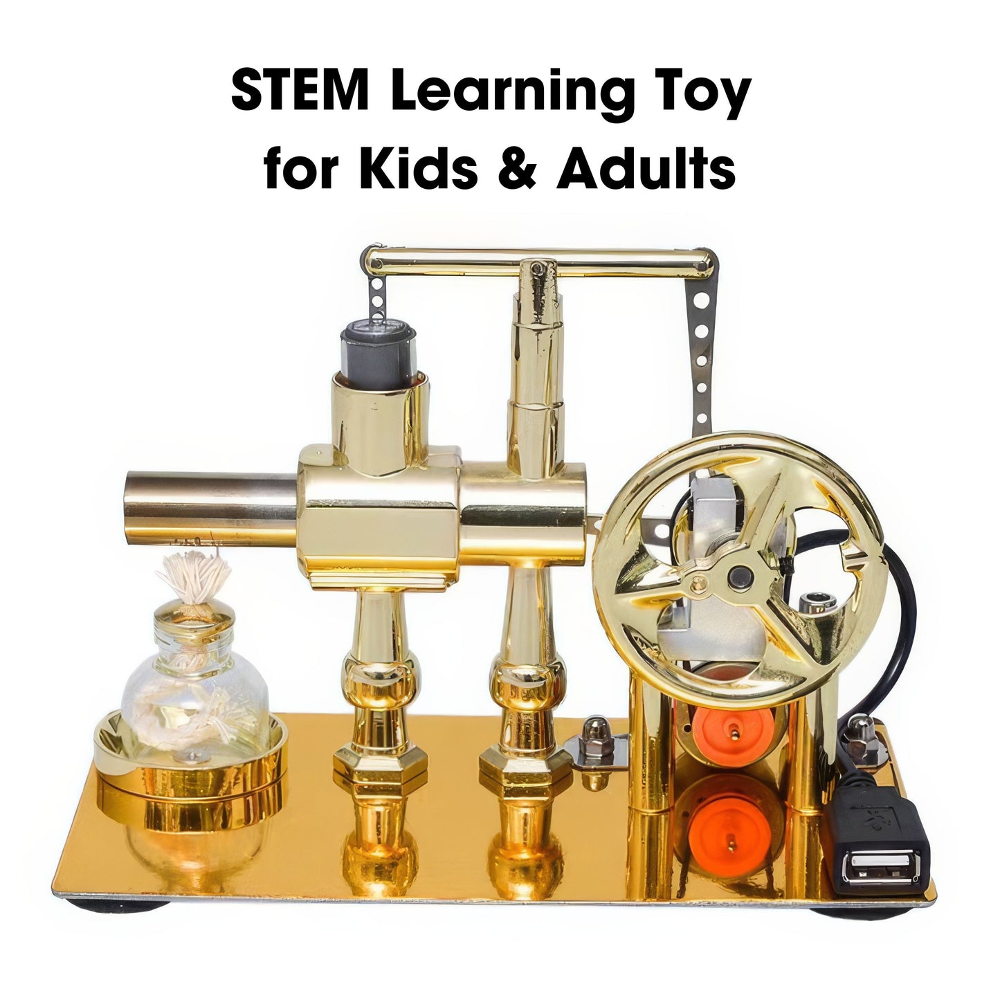 DIY Stirling Engine Model Kit – STEM Science Toy