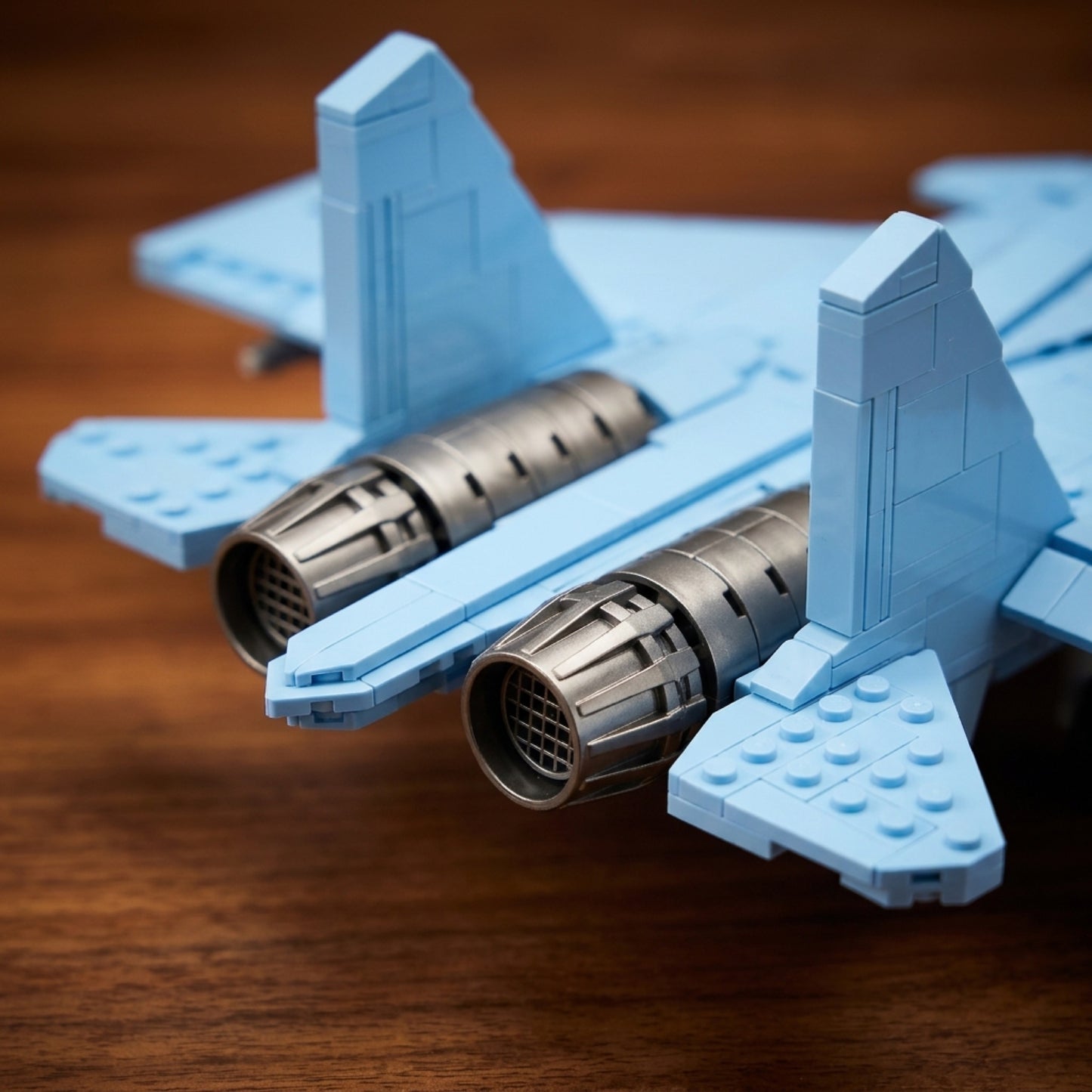 DIY Su 57 Sukhoi Fighter Jet Building Block Model Kit Stealth Military Aircraft Toy Set Technic Compatible Air Force Jet 1456 Pcs