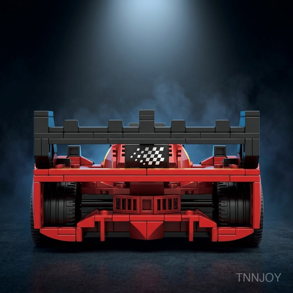 DIY STEM Racing Car Building Block Kit Technic Compatible 1370 Pcs Supercar Model Sport Vehicle Mechanical Project