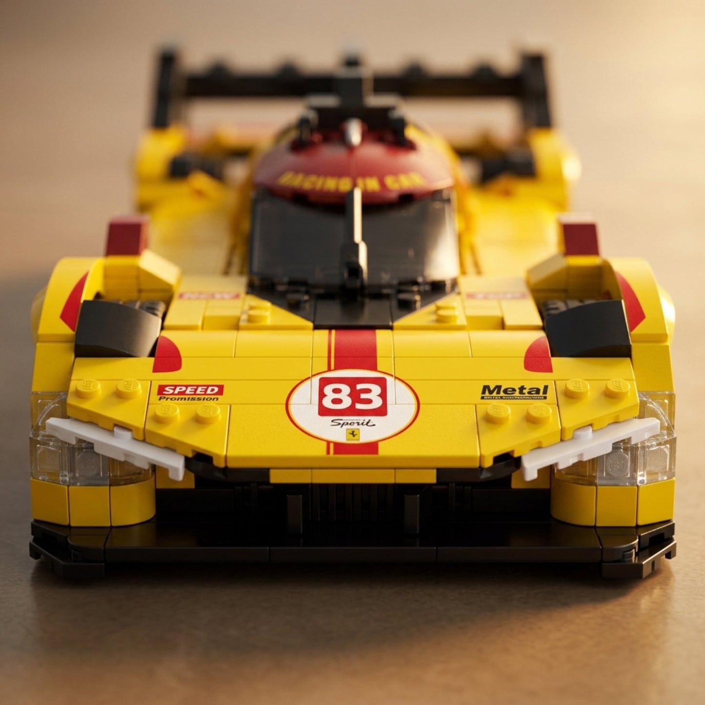 DIY Racing Car Building Kit Technic Compatible Hypercar