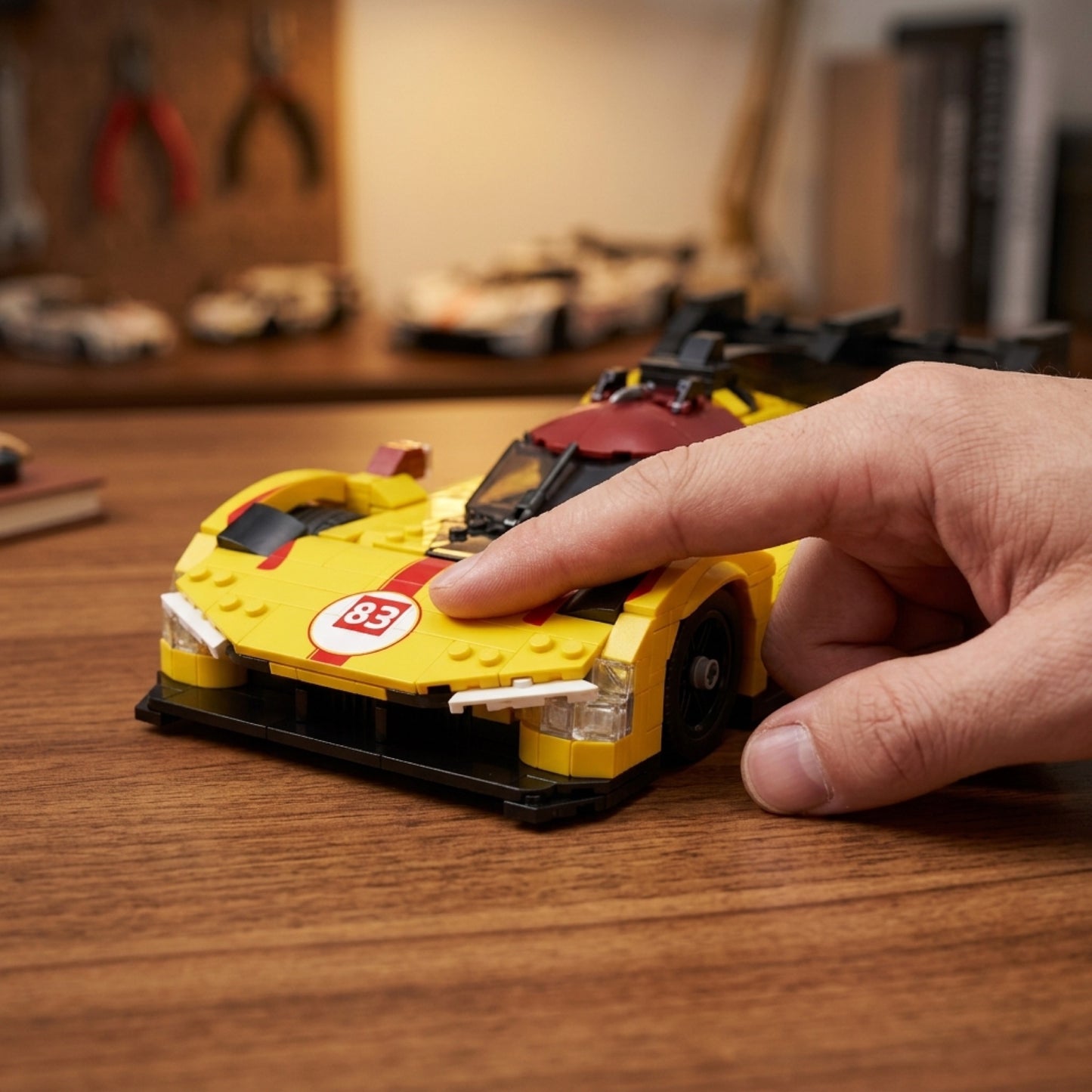 DIY Racing Car Building Kit Technic Compatible Hypercar
