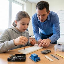 ESP32 Starter Kit with Sensors, OLED, Breadboard, STEM Electronics Learning Set