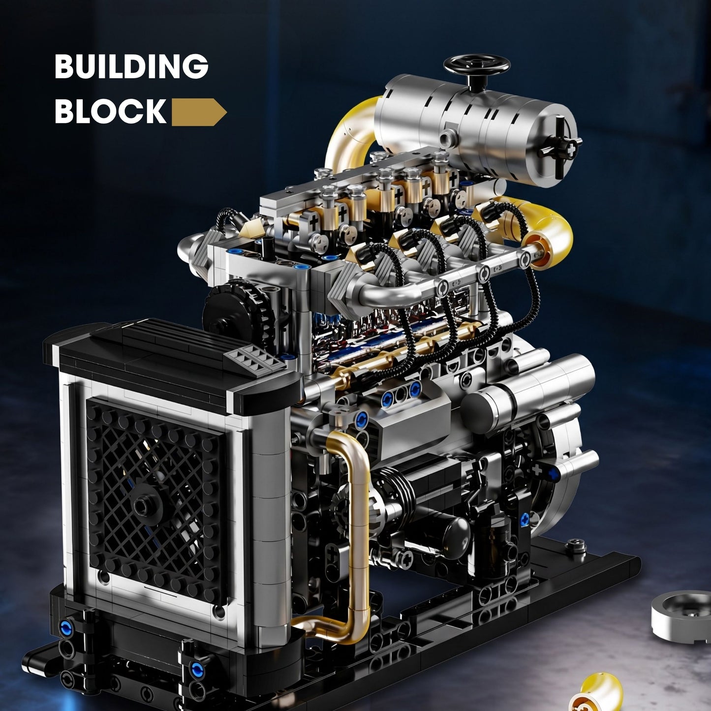 DIY Mechanical Diesel Engine Model Kit
