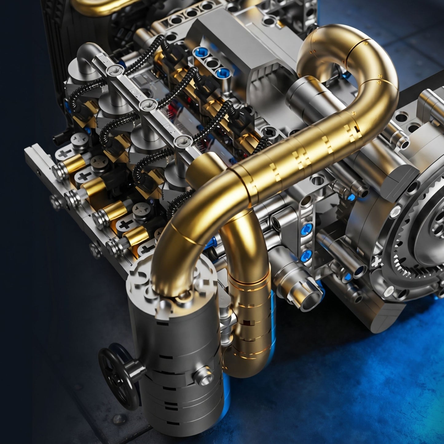 DIY Mechanical Diesel Engine Model Kit