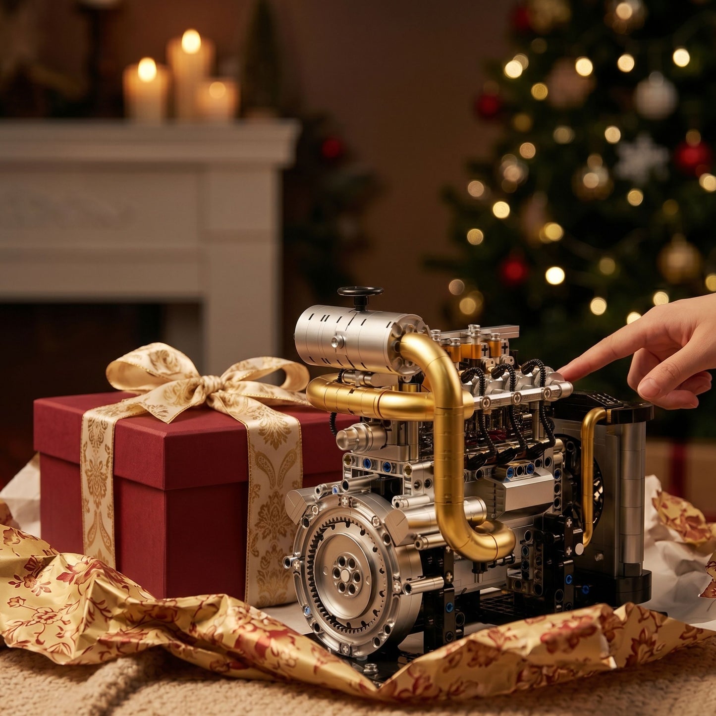 DIY Mechanical Diesel Engine Model Kit