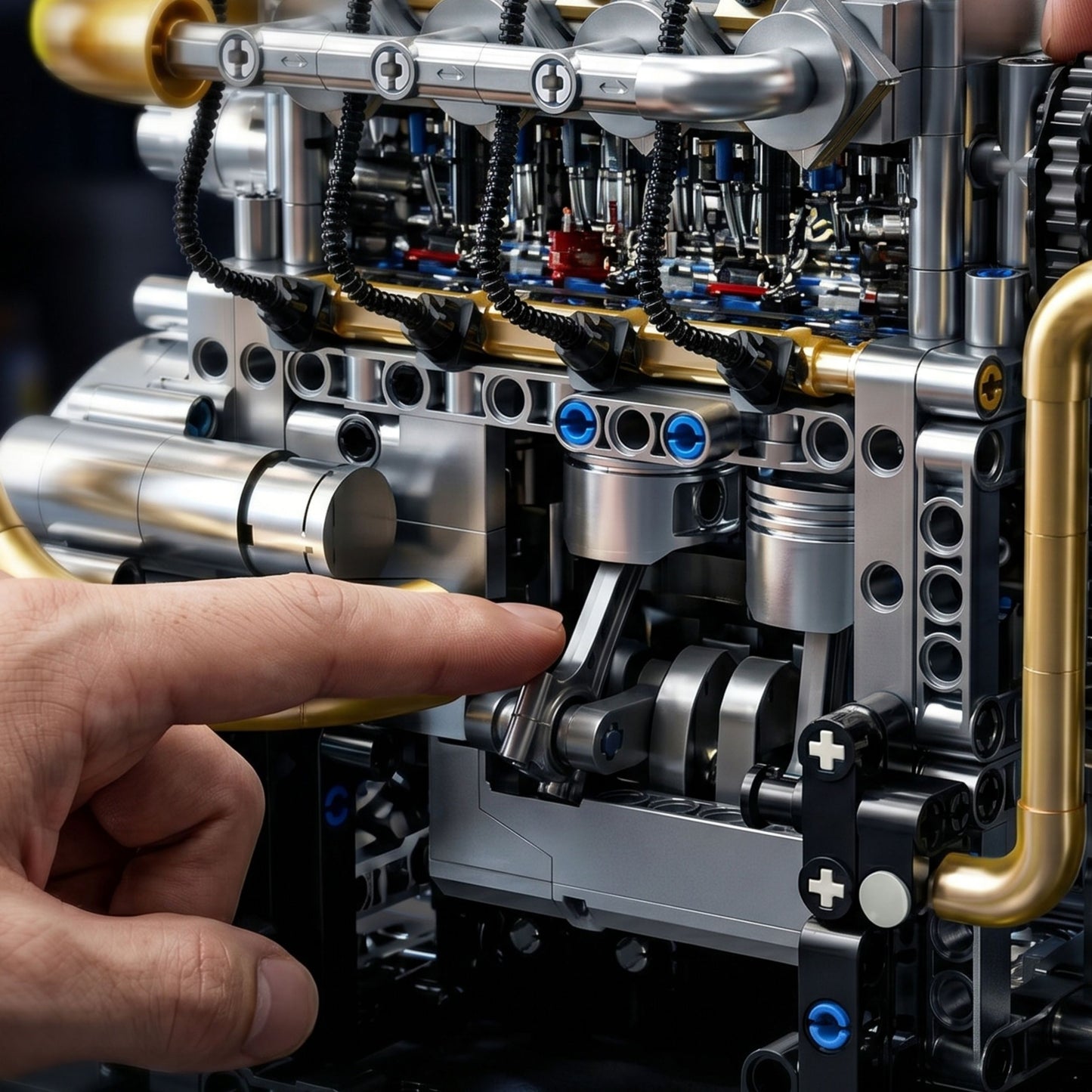 DIY Mechanical Diesel Engine Model Kit