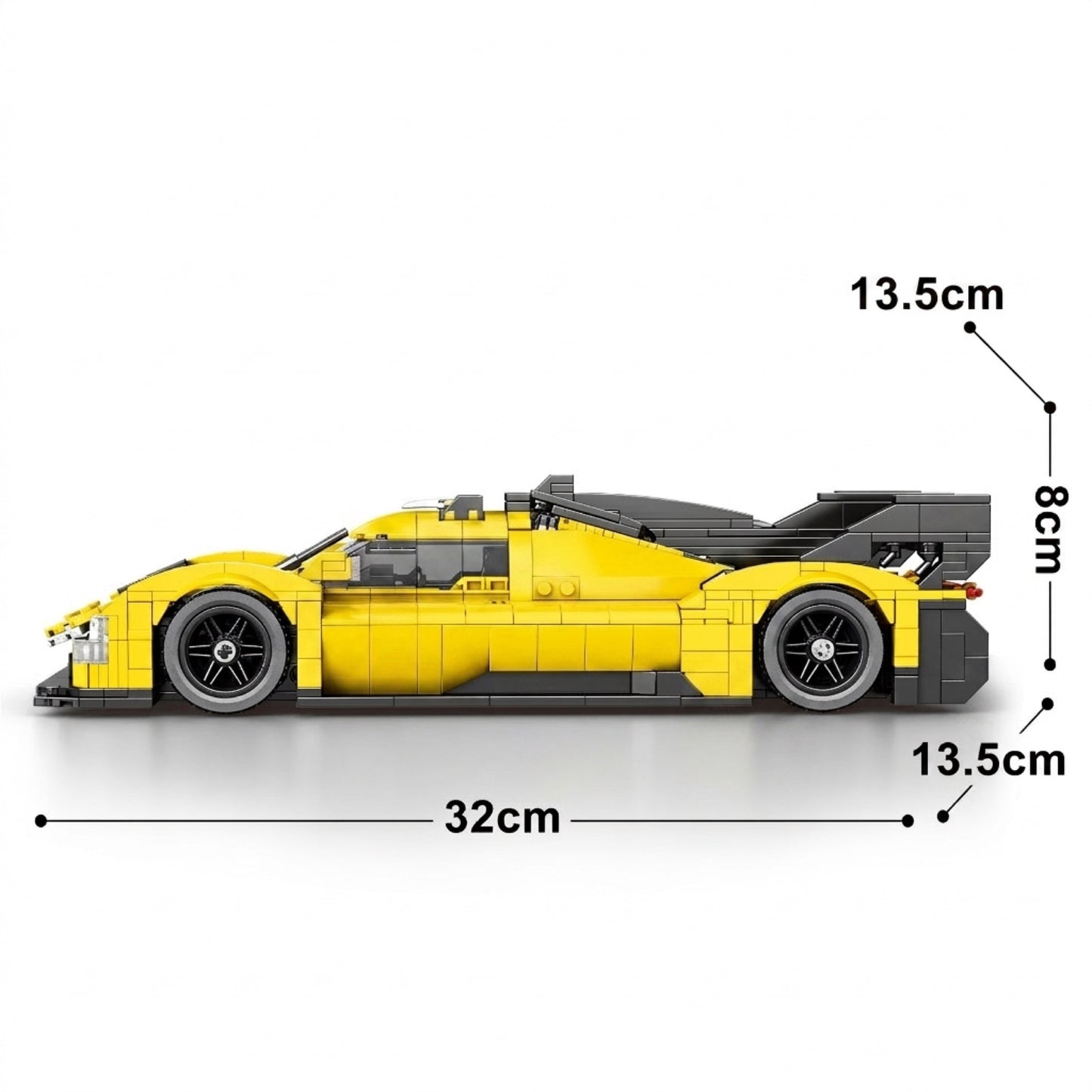 DIY Racing Car Building Kit Technic Compatible Hypercar