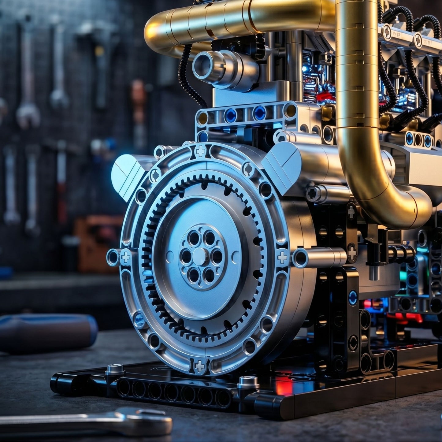DIY Mechanical Diesel Engine Model Kit
