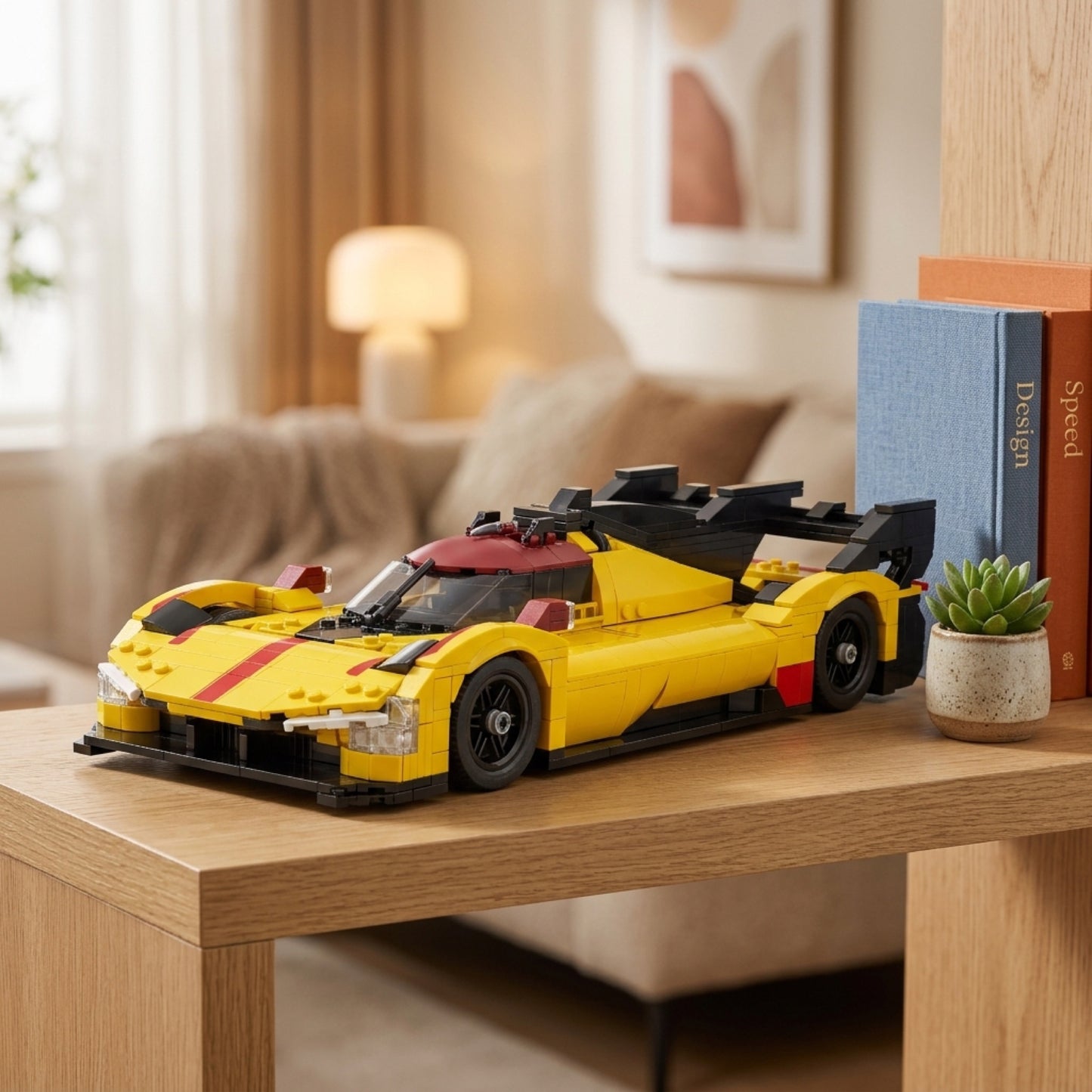 DIY Racing Car Building Kit Technic Compatible Hypercar