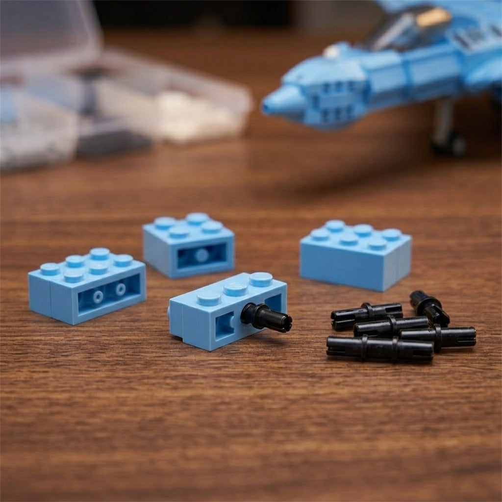 DIY Su 57 Sukhoi Fighter Jet Building Block Model Kit Stealth Military Aircraft Toy Set Technic Compatible Air Force Jet 1456 Pcs