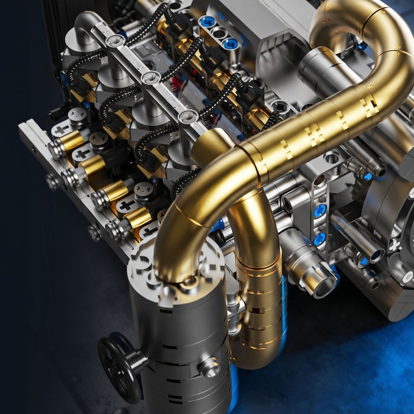 DIY Mechanical Diesel Engine Model Kit