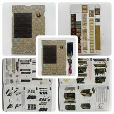 DIY Owl Bookstore Miniature Book Nook Kit with LED Lights