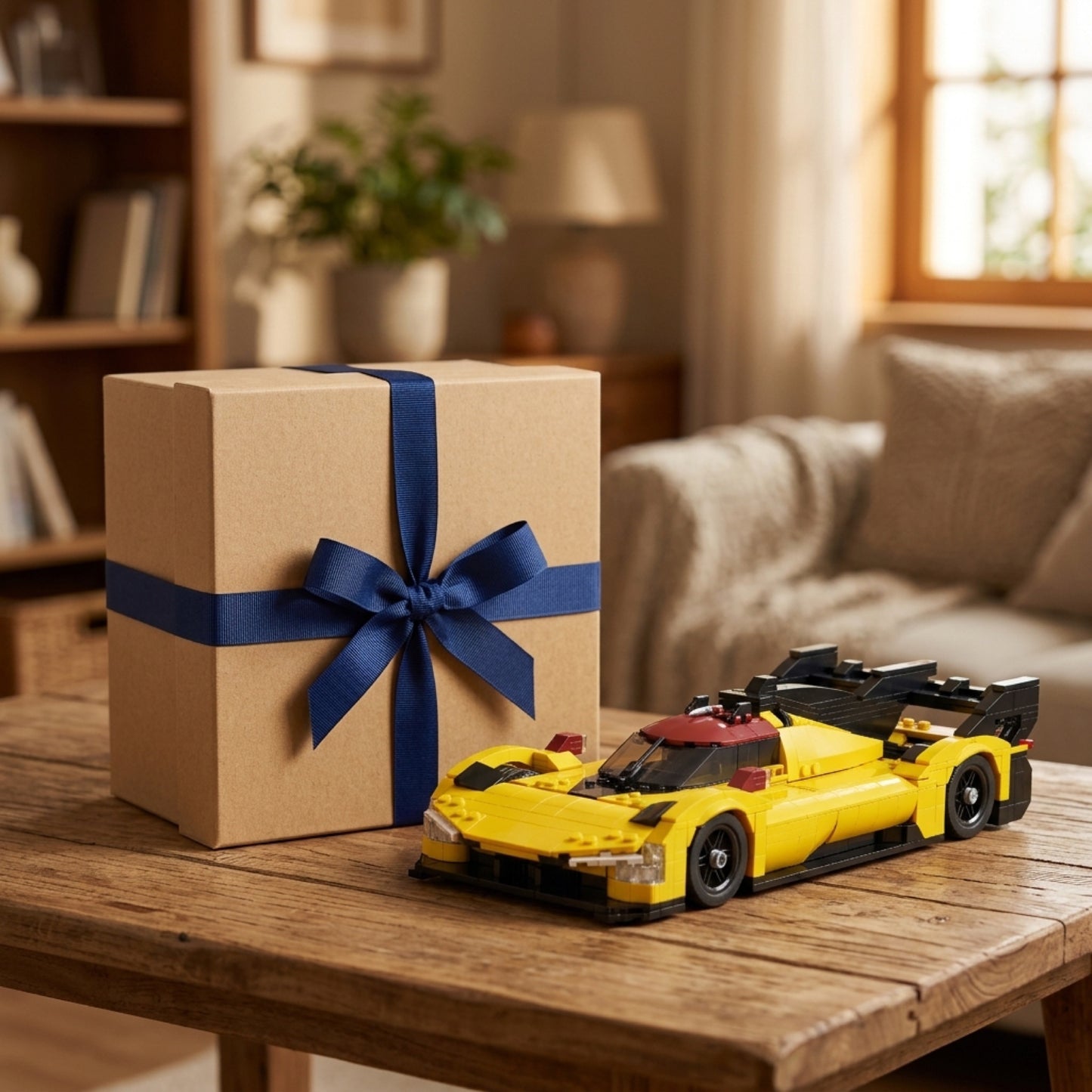 DIY Racing Car Building Kit Technic Compatible Hypercar