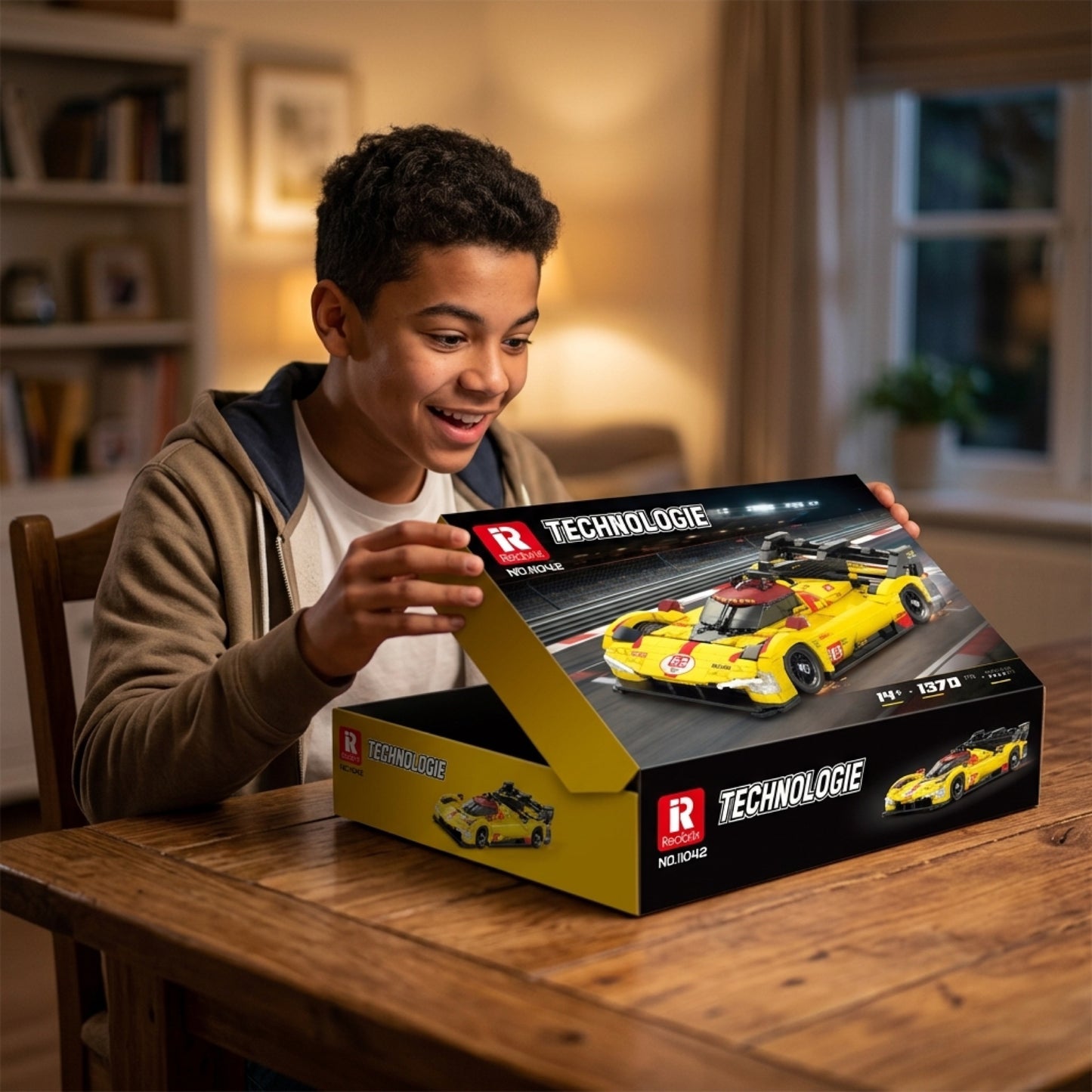 DIY Racing Car Building Kit Technic Compatible Hypercar