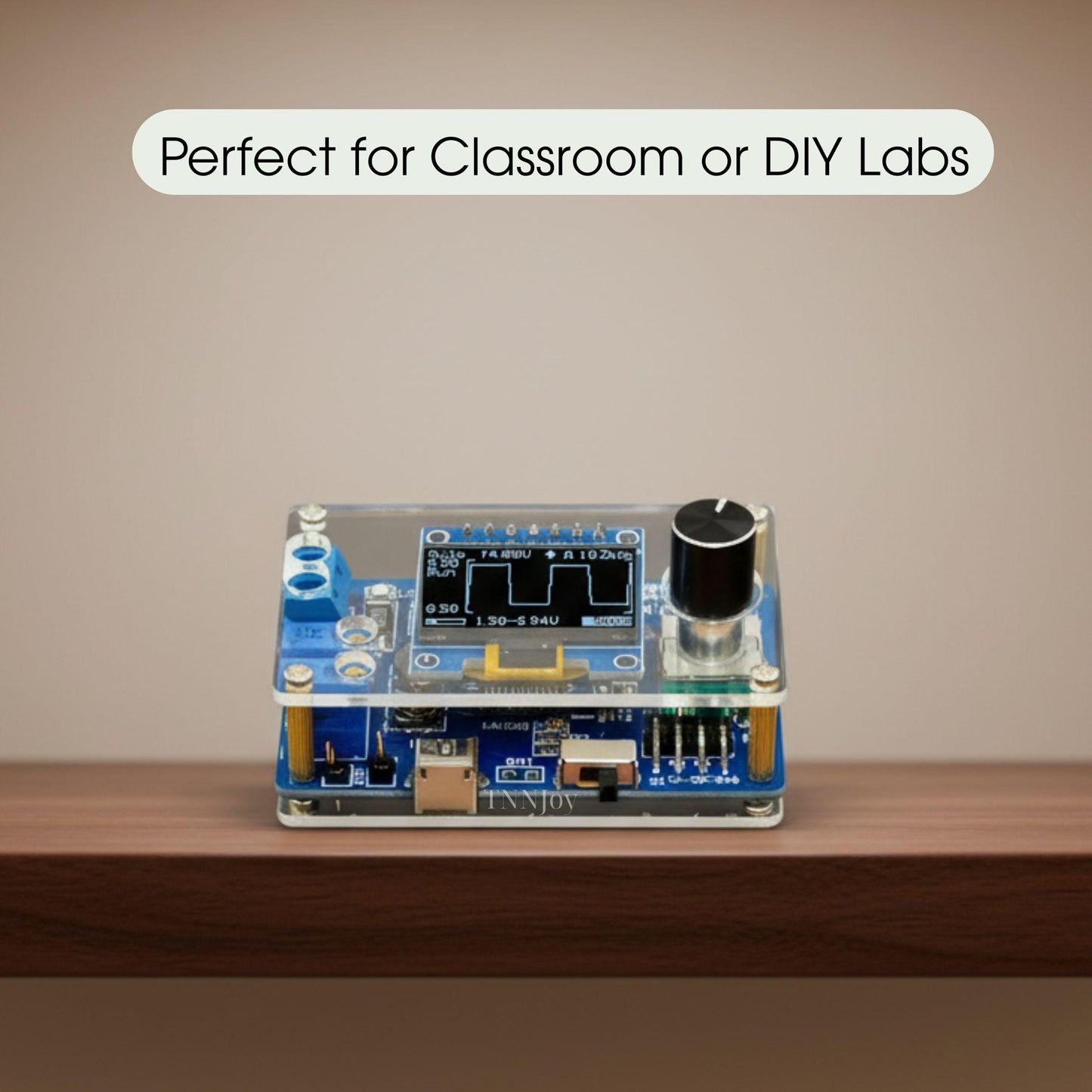 DIY Mini Digital Oscilloscope Kit | OLED Waveform Learning Project, Solder Practice Tool