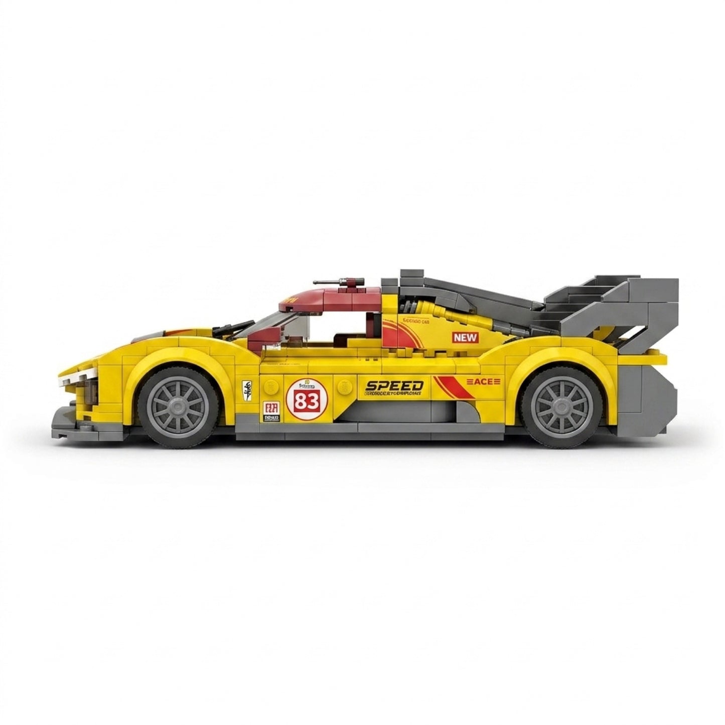 DIY Racing Car Building Kit Technic Compatible Hypercar