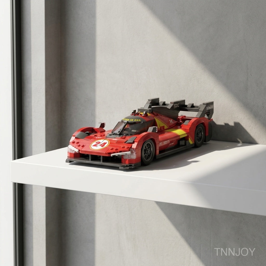 DIY STEM Racing Car Building Block Kit Technic Compatible 1370 Pcs Supercar Model Sport Vehicle Mechanical Project