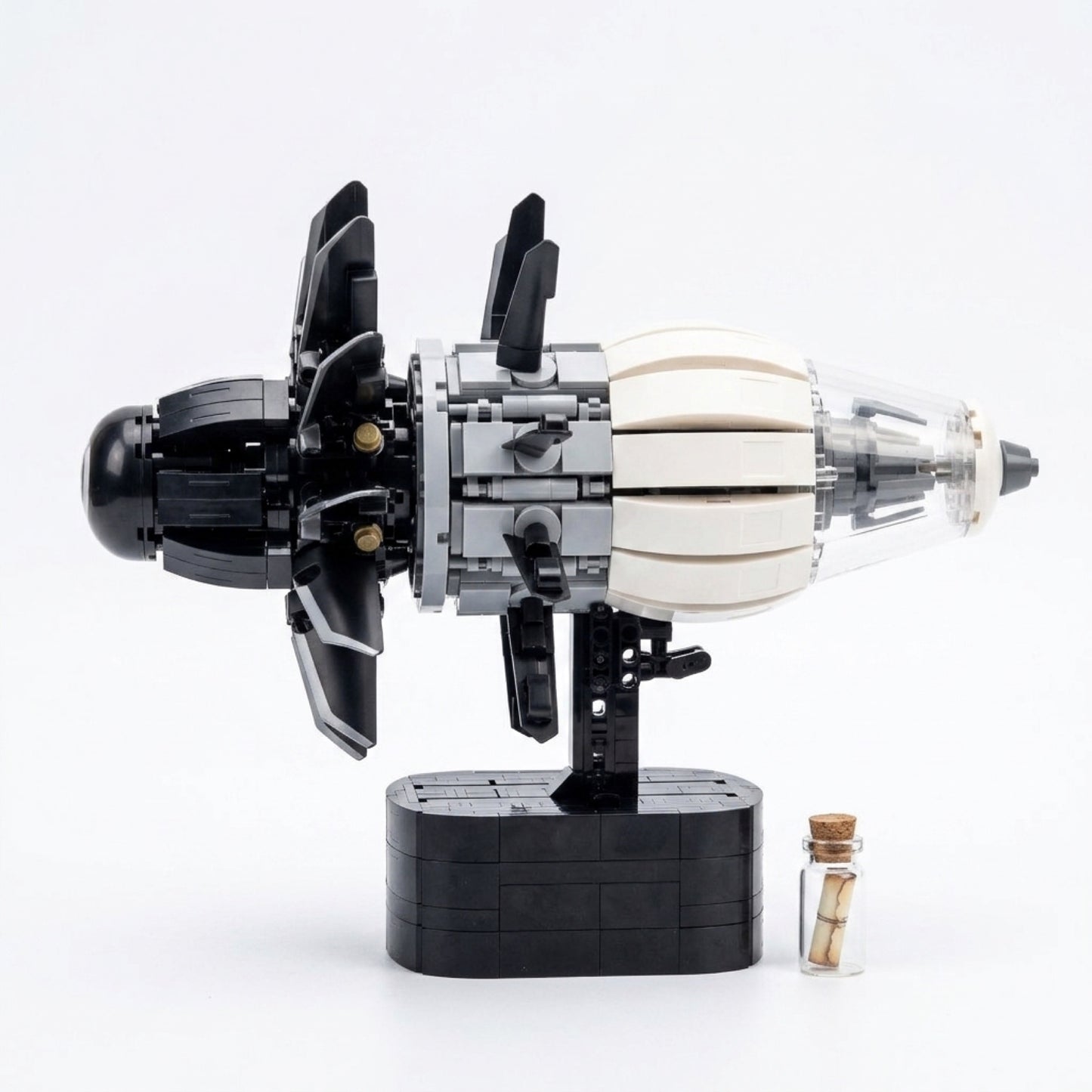 DIY Jet Engine Building Kit Technic Compatible Aircraft Model 1351 pcs