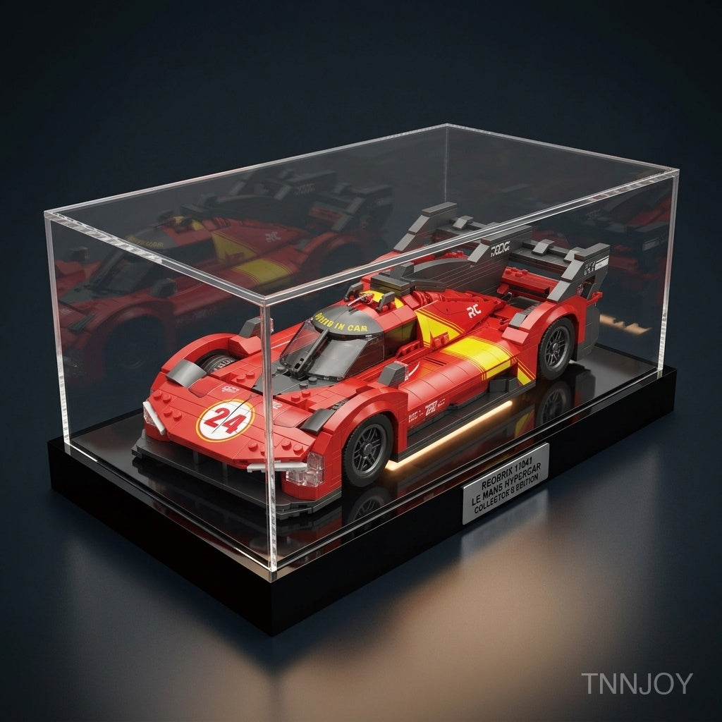 DIY STEM Racing Car Building Block Kit Technic Compatible 1370 Pcs Supercar Model Sport Vehicle Mechanical Project