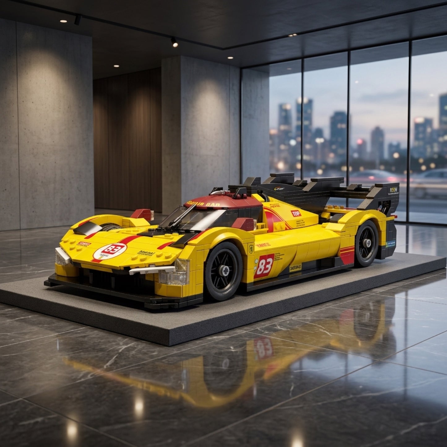 DIY Racing Car Building Kit Technic Compatible Hypercar