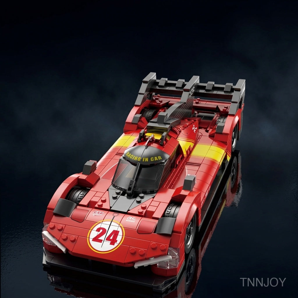 DIY STEM Racing Car Building Block Kit Technic Compatible 1370 Pcs Supercar Model Sport Vehicle Mechanical Project