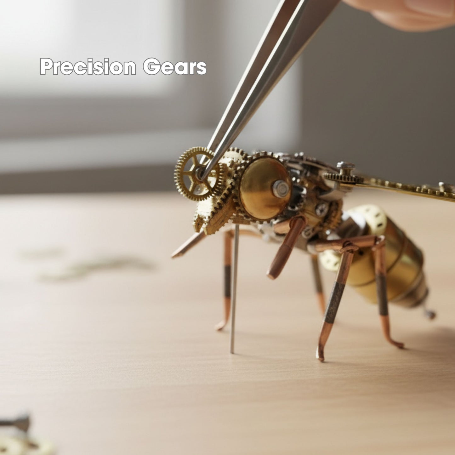 DIY Steampunk Metal Insect Model Kit | 3D Metal Puzzle Assembly Toy (3 Styles)