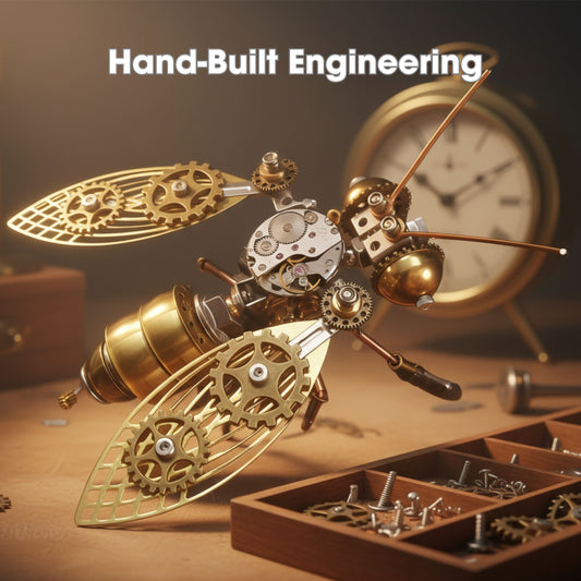 DIY Steampunk Metal Insect Model Kit | 3D Metal Puzzle Assembly Toy (3 Styles)
