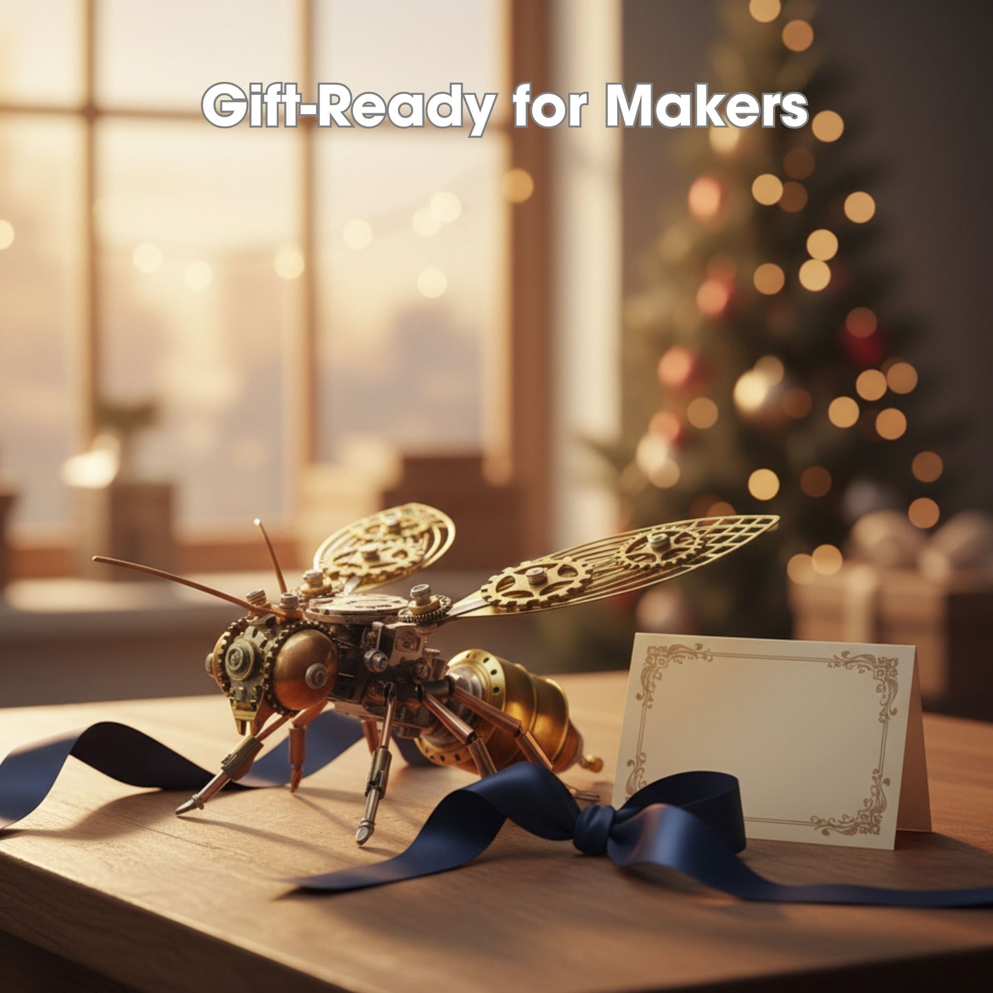 DIY Steampunk Metal Insect Model Kit | 3D Metal Puzzle Assembly Toy (3 Styles)