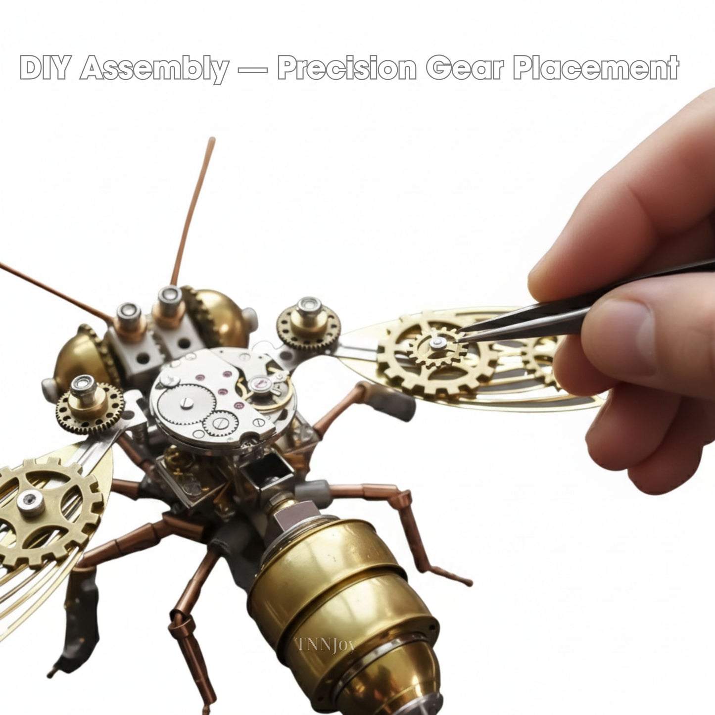 DIY Steampunk Metal Insect Model Kit | 3D Metal Puzzle Assembly Toy (3 Styles)