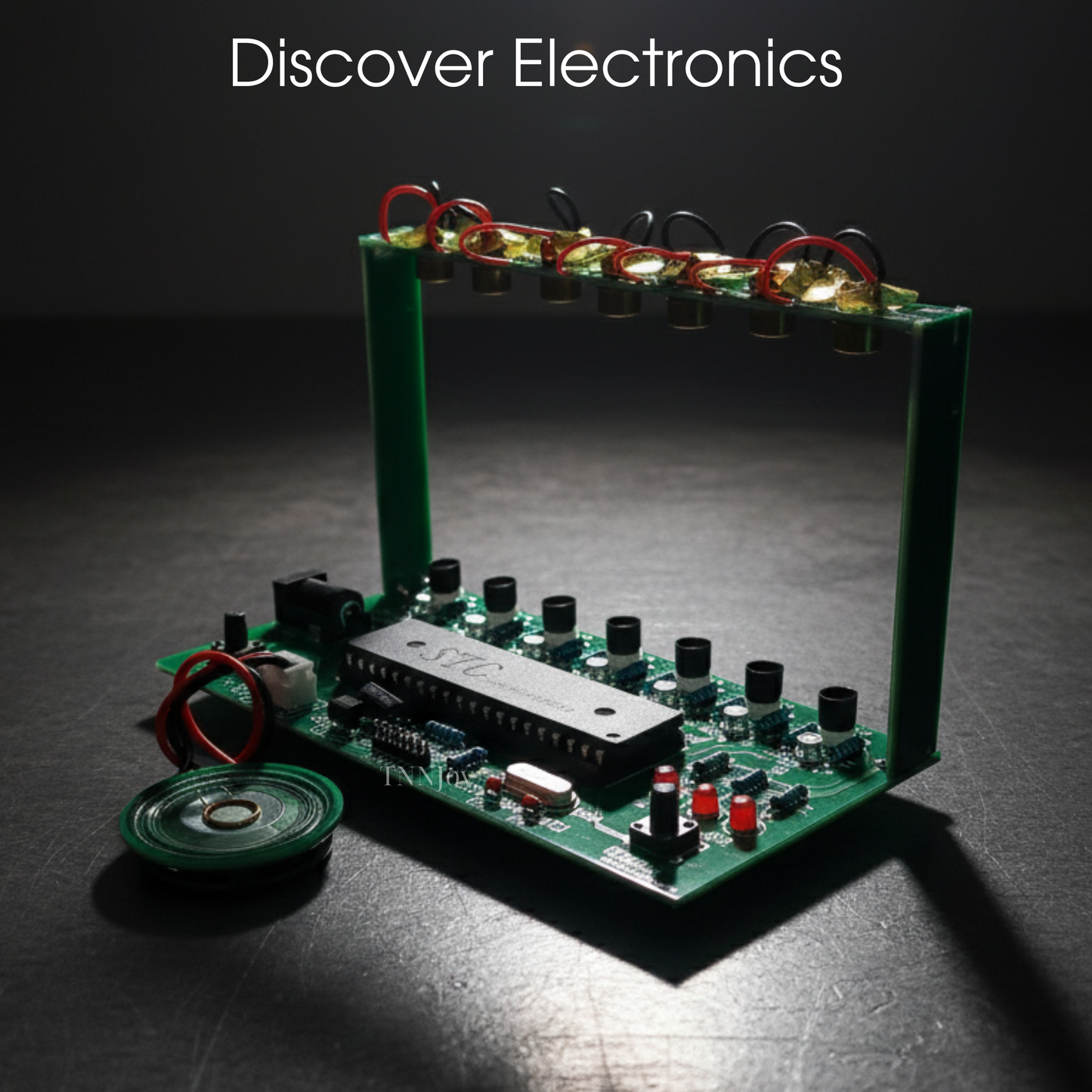 DIY Laser Harp Kit | STEM Soldering Practice, Electronic Music Toy