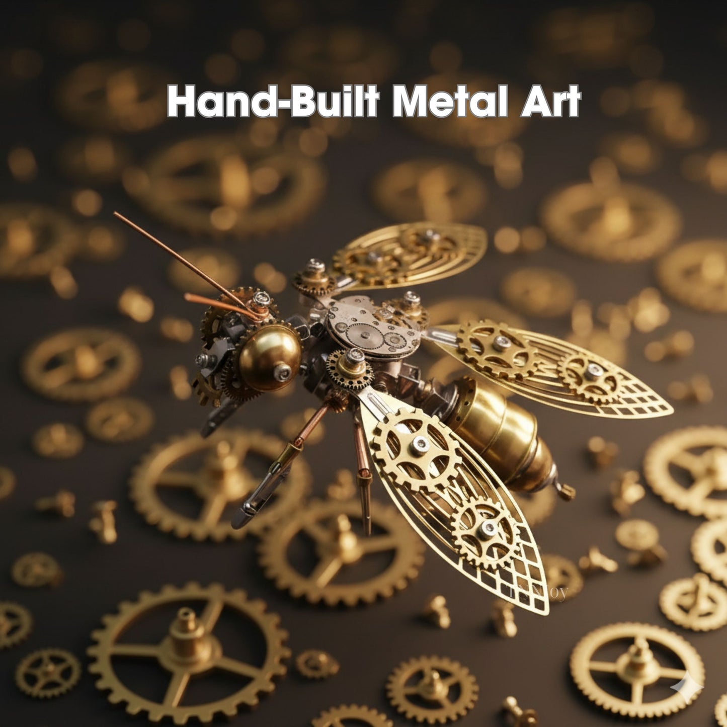 DIY Steampunk Metal Insect Model Kit | 3D Metal Puzzle Assembly Toy (3 Styles)
