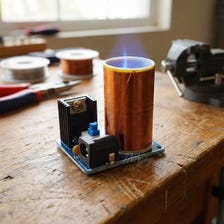 DIY Mini Tesla Coil Kit BD243C | Electronics Experiment & Solder Practice