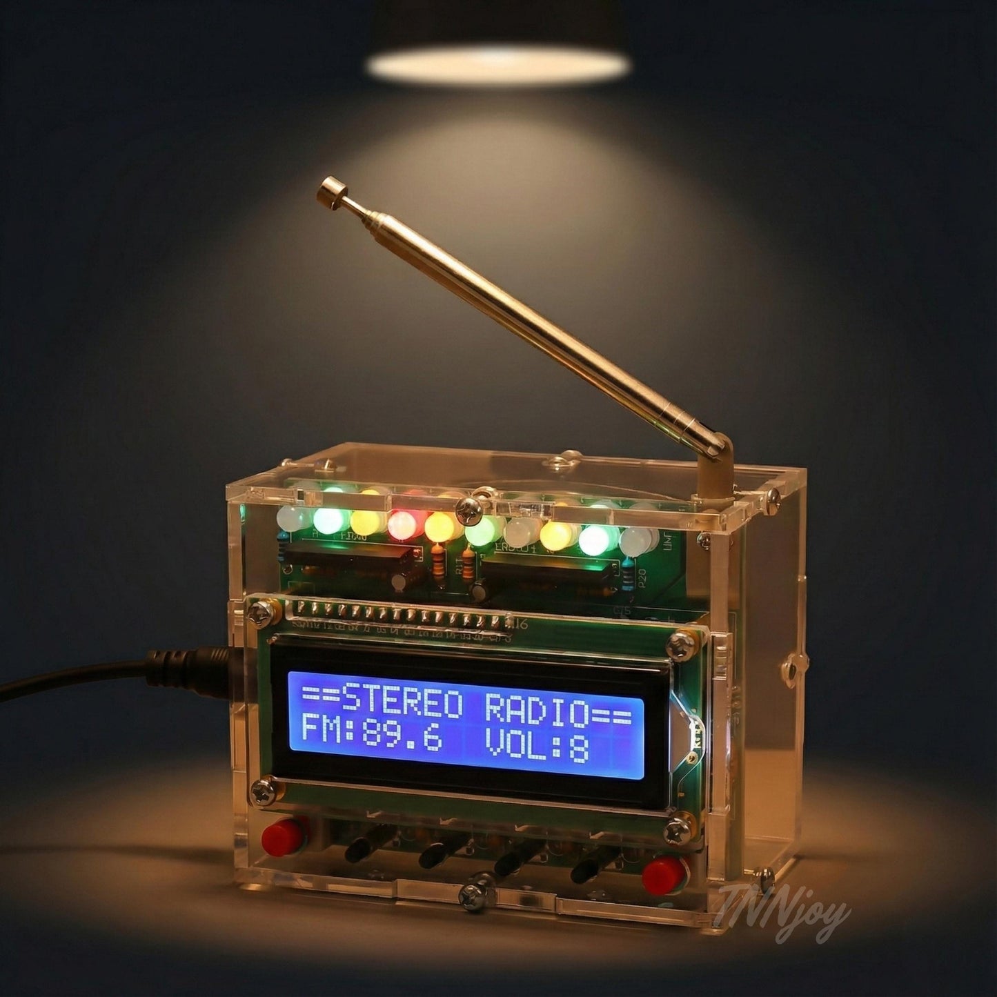 DIY OLED FM Radio Soldering Kit | Solder Practice Electronics Project (87-108MHz)