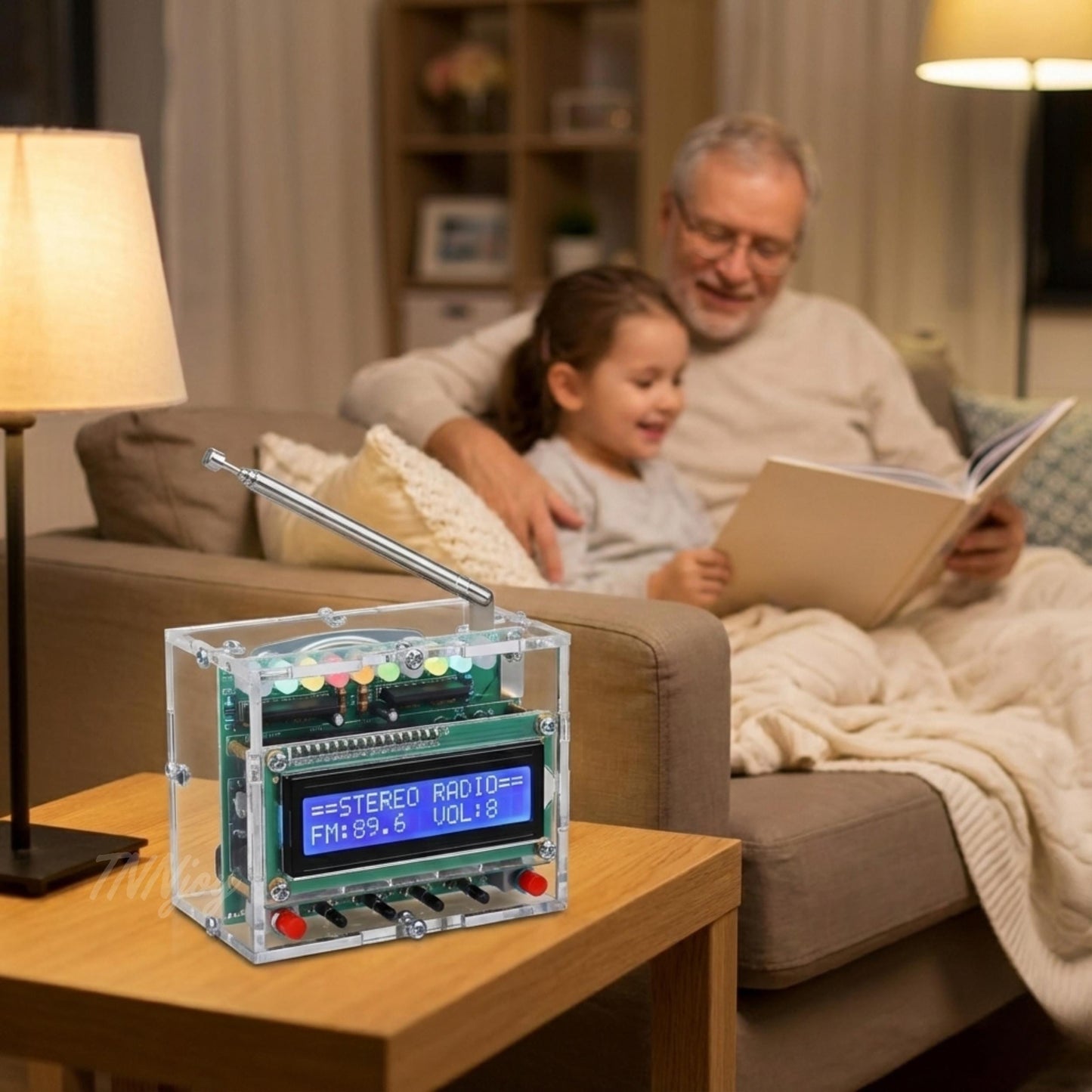 DIY OLED FM Radio Soldering Kit | Solder Practice Electronics Project (87-108MHz)