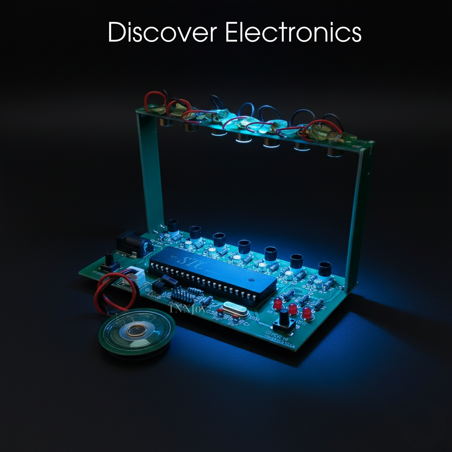 DIY Laser Harp Kit | STEM Soldering Practice, Electronic Music Toy