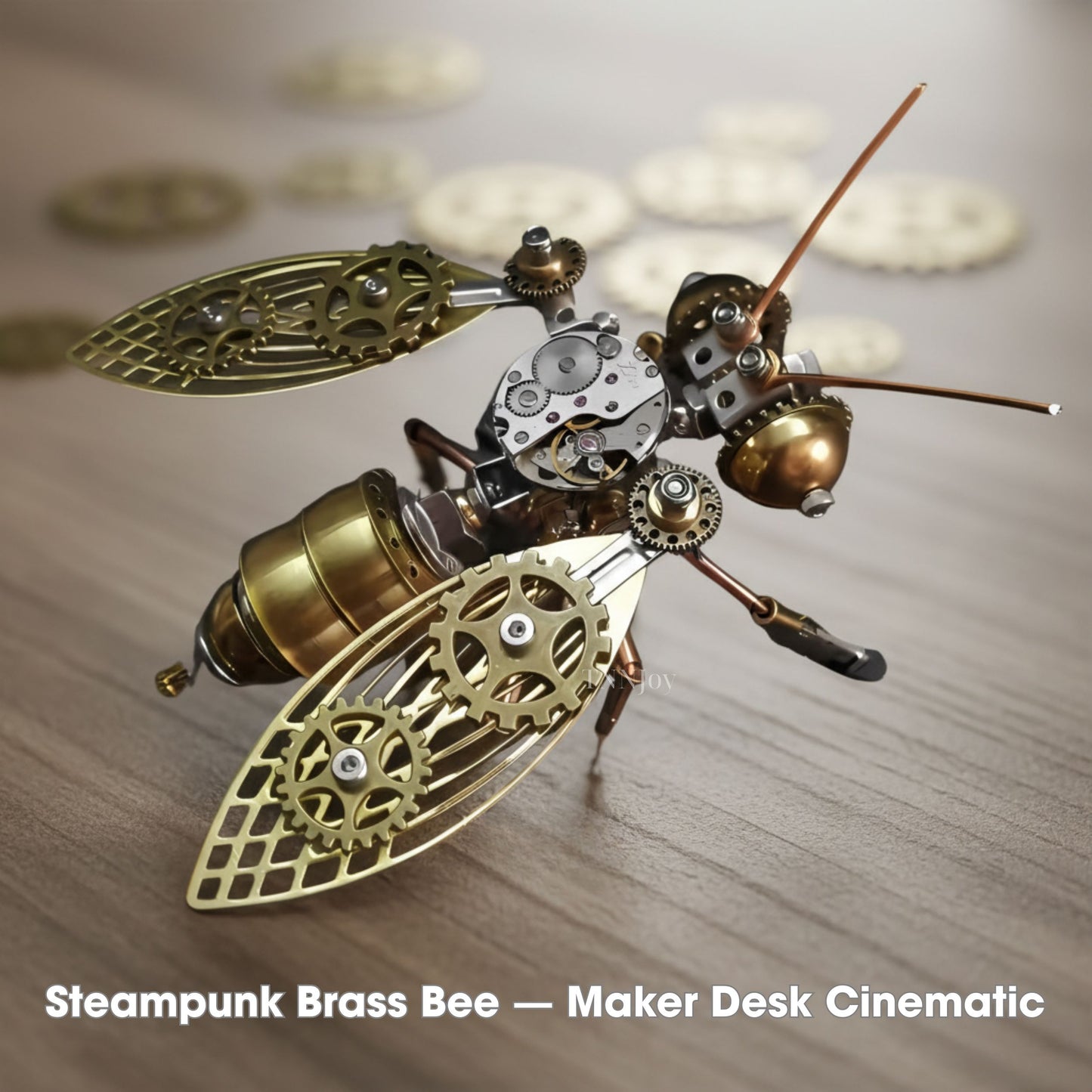 DIY Steampunk Metal Insect Model Kit | 3D Metal Puzzle Assembly Toy (3 Styles)