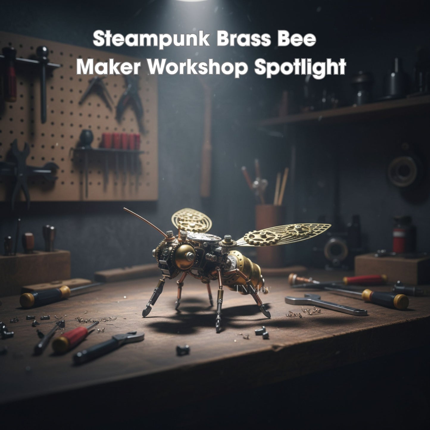 DIY Steampunk Metal Insect Model Kit | 3D Metal Puzzle Assembly Toy (3 Styles)