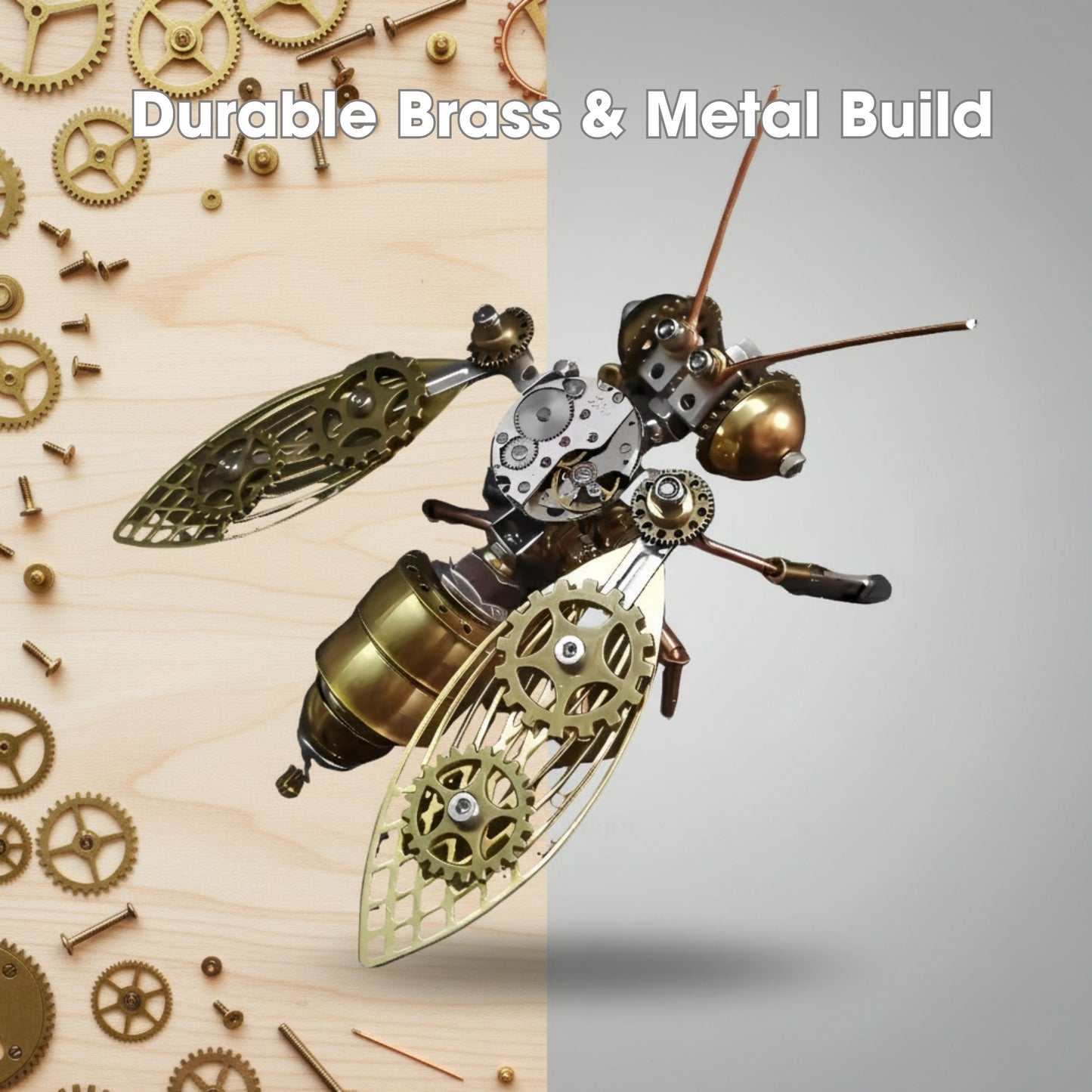 DIY Steampunk Metal Insect Model Kit | 3D Metal Puzzle Assembly Toy (3 Styles)