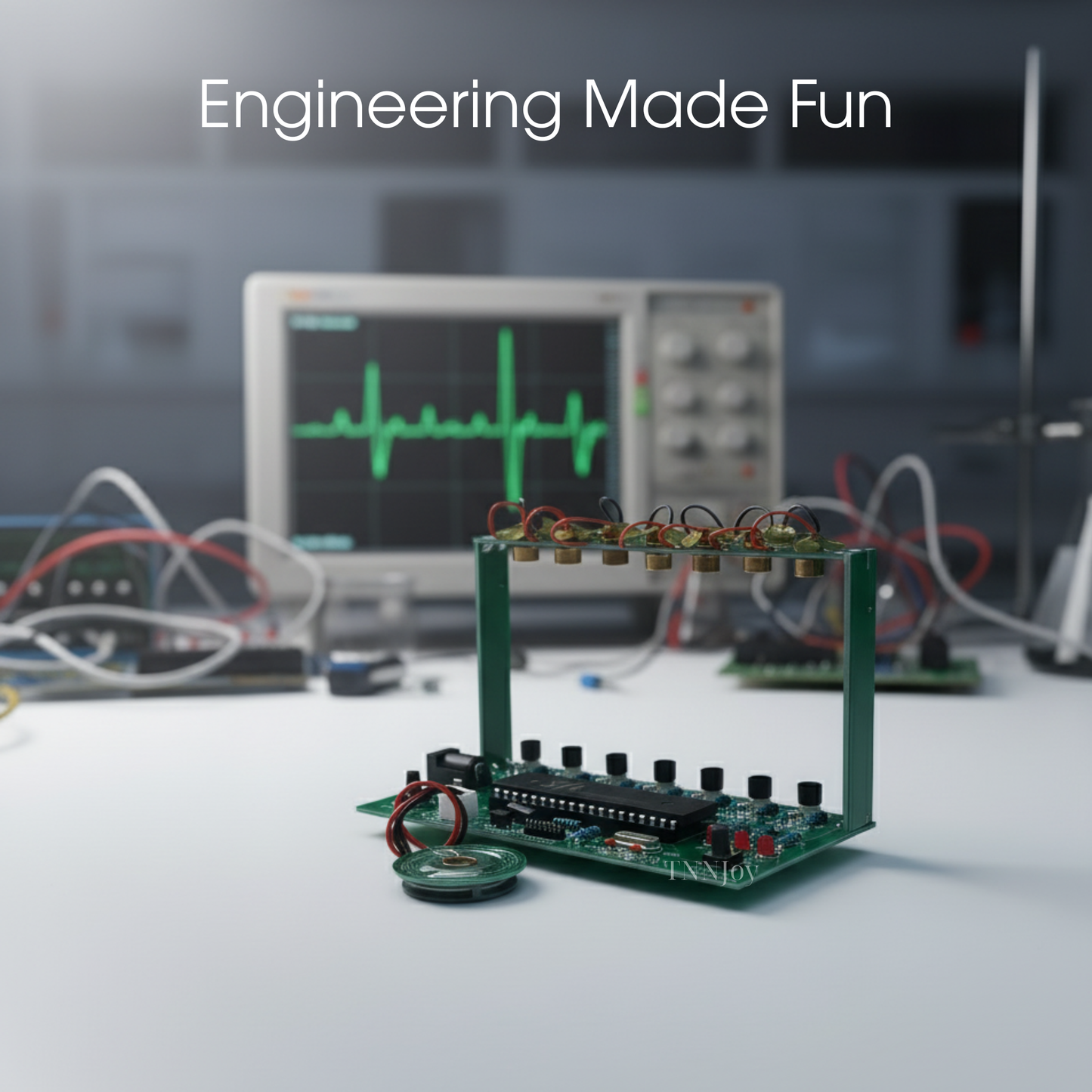 DIY Laser Harp Kit | STEM Soldering Practice, Electronic Music Toy